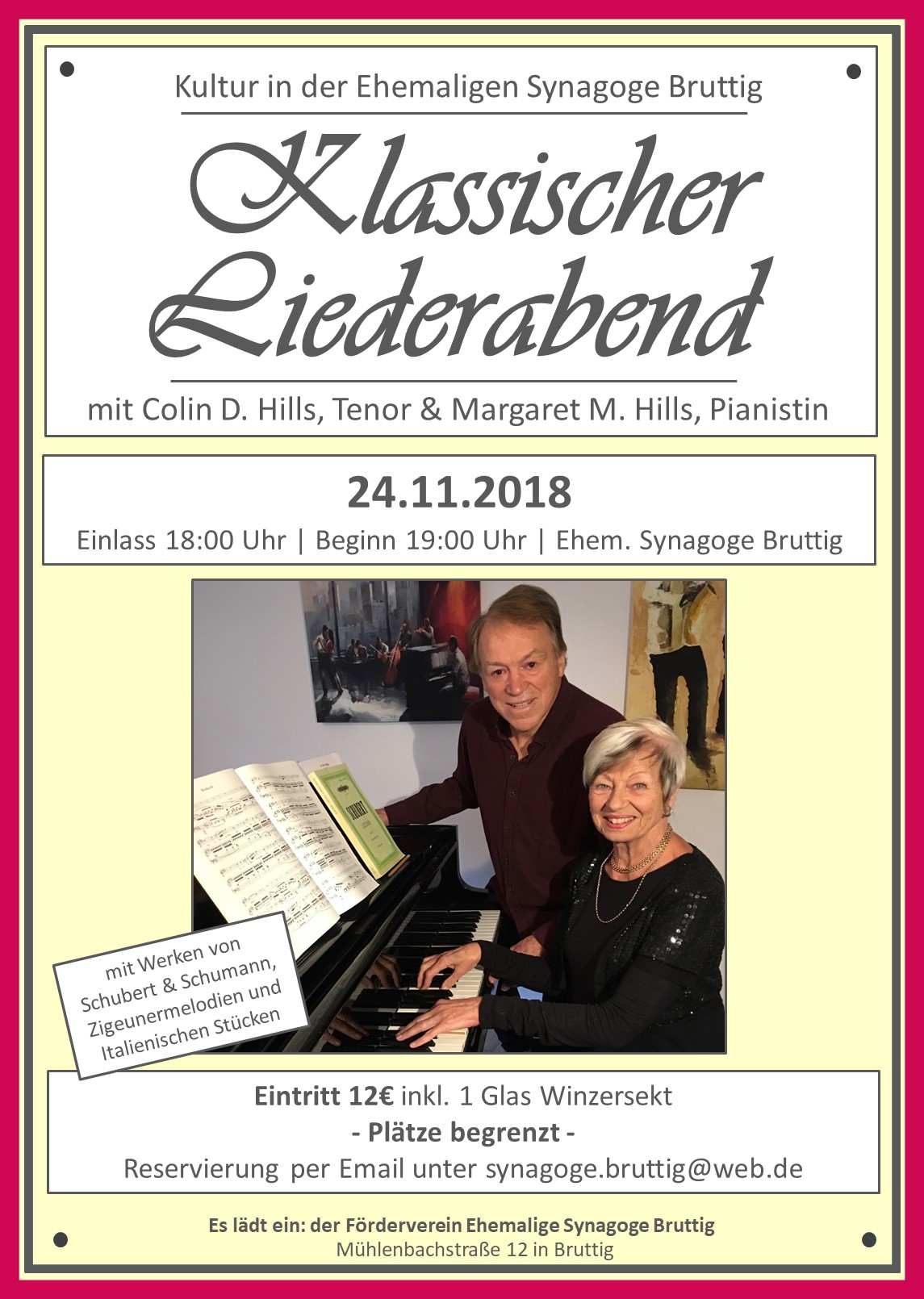 Liederabend 24.11.18 Synagoge Bruttig